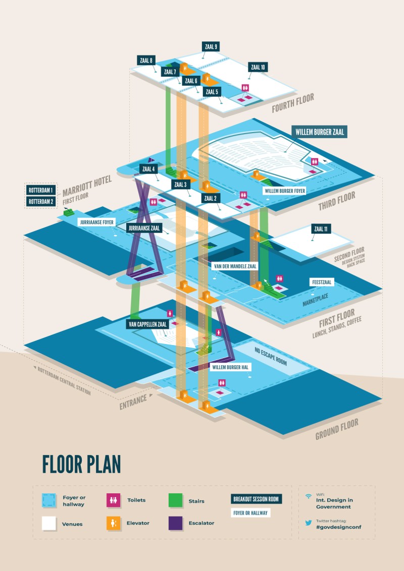 International Design in Government Conference - Floor plan